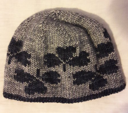 Shamrocks Double-knit Hat